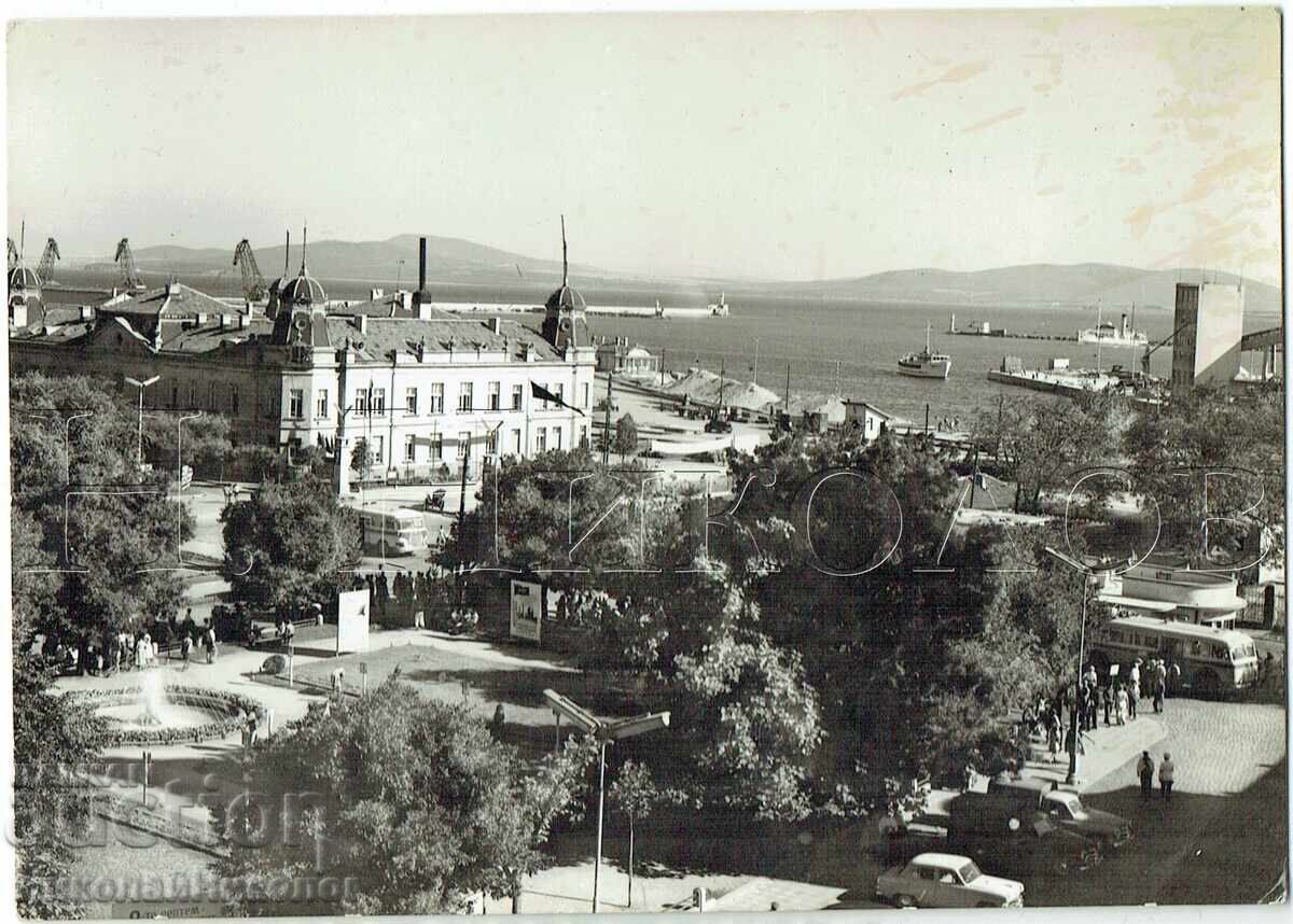 VECHE CARTE POȘTALĂ BURGAS PORTUL J364 VECHE CARTE POȘTALĂ BURGAS PORTUL J364