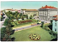 VECHE CARTE POȘTALĂ BURGAS VEDERE ORAȘ J365