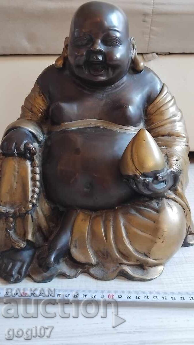 Buddha zâmbitor din bronz