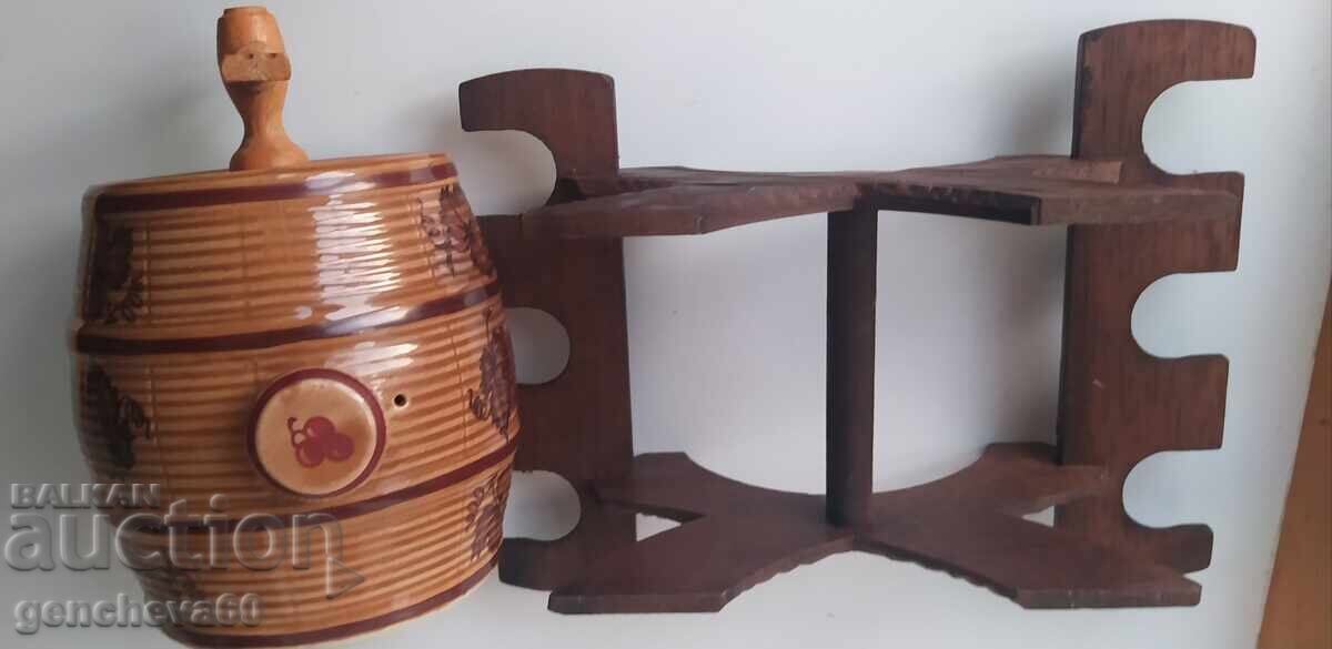 Keramichna bŭchva s dŭrvena stoĭka - 6