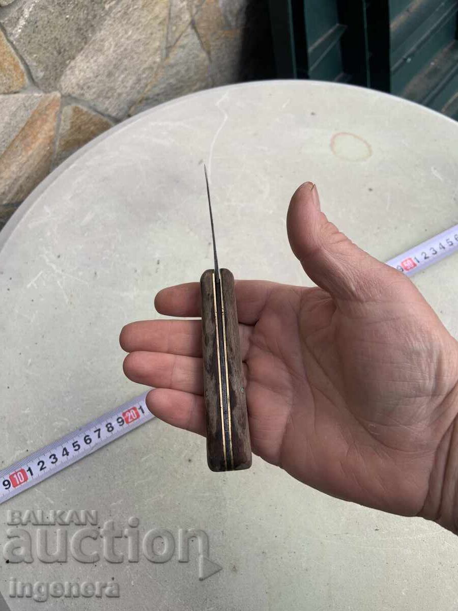 Livrarea CUȚIT PLIANT PIOC LAMA ANTICĂ-SPIMPĂ MARE