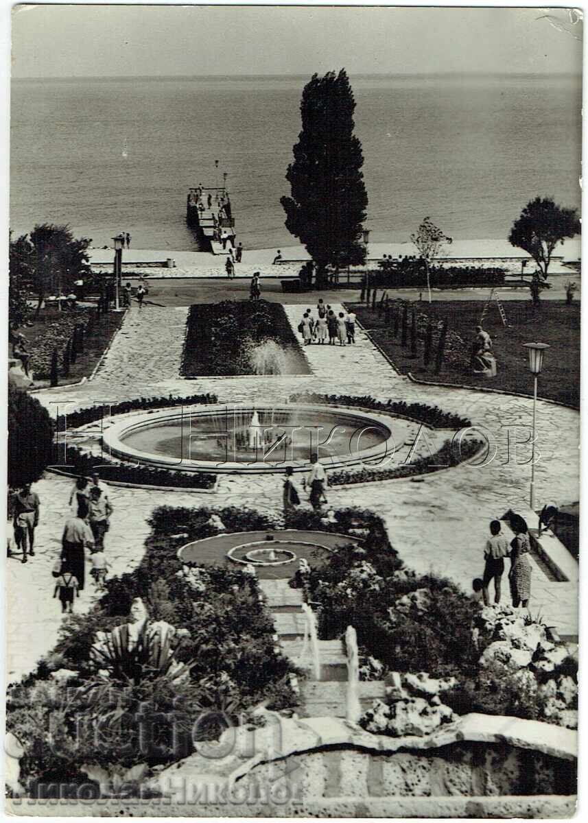 Veche carte poștală Varna Nisipurile de Aur J369