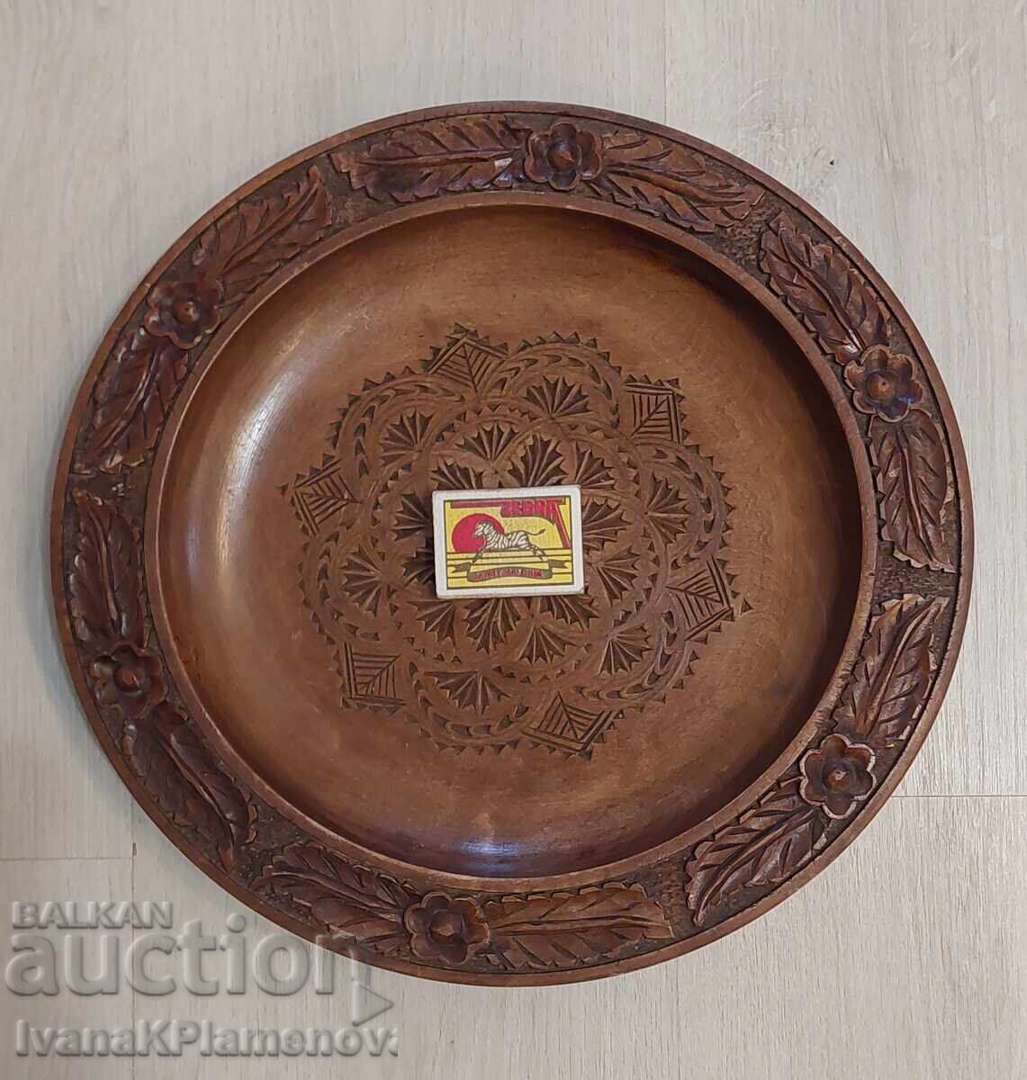 Panou sculptat în lemn pentru cunoscători 30cm - 7