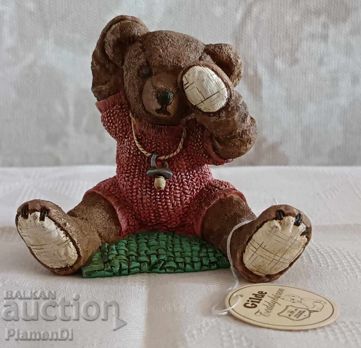 Колекционерска фигурка мече Teddy Gilde Baby Pink ръчна изр. с цена € 14.00 | 27.38 лв.