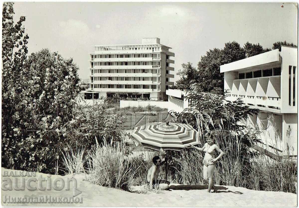 CARTE POȘTALĂ VECHE NESSEBAR SUNNY BEACH HOTELURI J372 CARTE POȘTALĂ VECHE NESSEBAR SUNNY BEACH HOTELURI J372