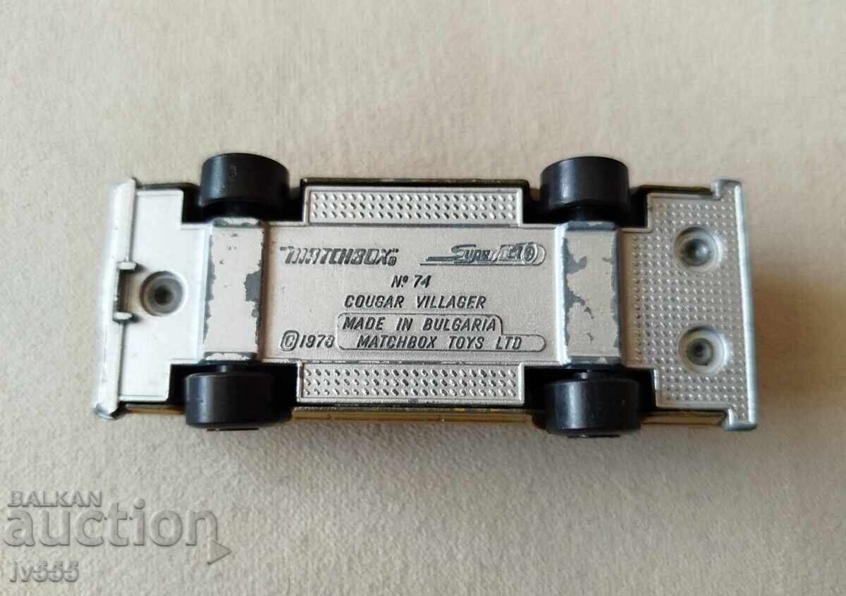 VÂND CĂRUCIOR METALIC - MATCHBOX BULGARIA/COUGAR VILLAGER - 5