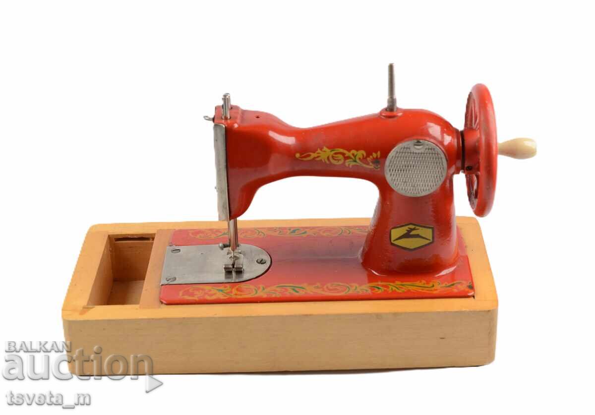 Vintage children's sewing machine USSR