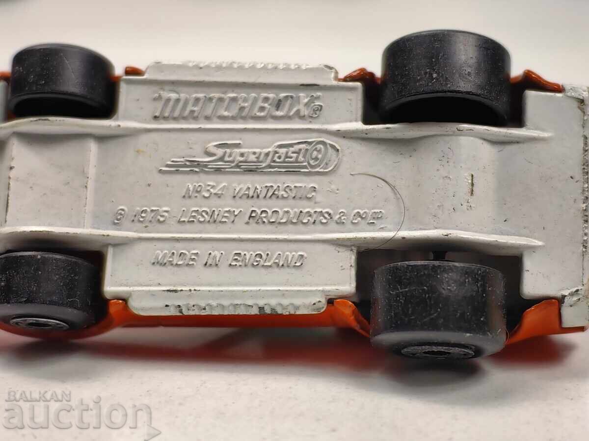 1975 МЕТАЛНА КОЛИЧКА MATCHBOX LESNEY N34 VANTASTIC - 6