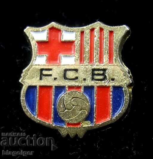 Insignă oficială de fotbal - FC Barcelona