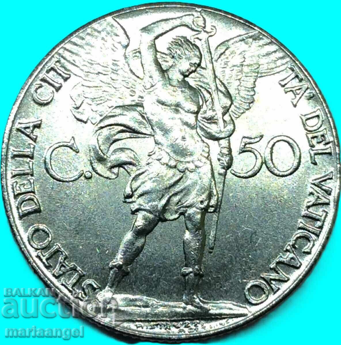 Vatican 50 cenți 1940 - destul de rară