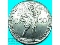 Βατικανό 50 σεντέζιμι 1940 - πολύ σπάνιο