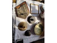 Vechi diverse, miere, alamă, bronz