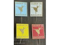 43049 Bulgaria 4 semne Concurs de balet Varna 1976