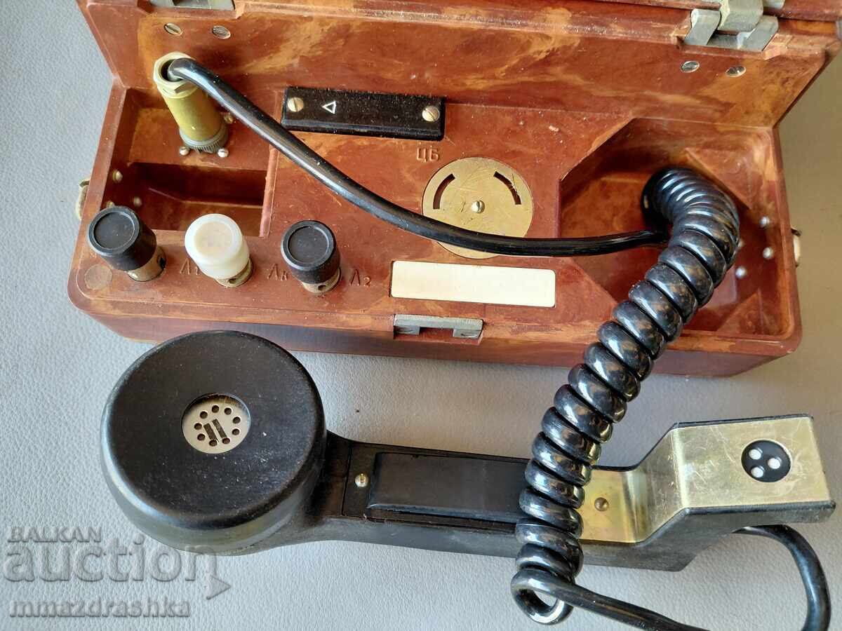 Delivery of Military field telephone TAP-77