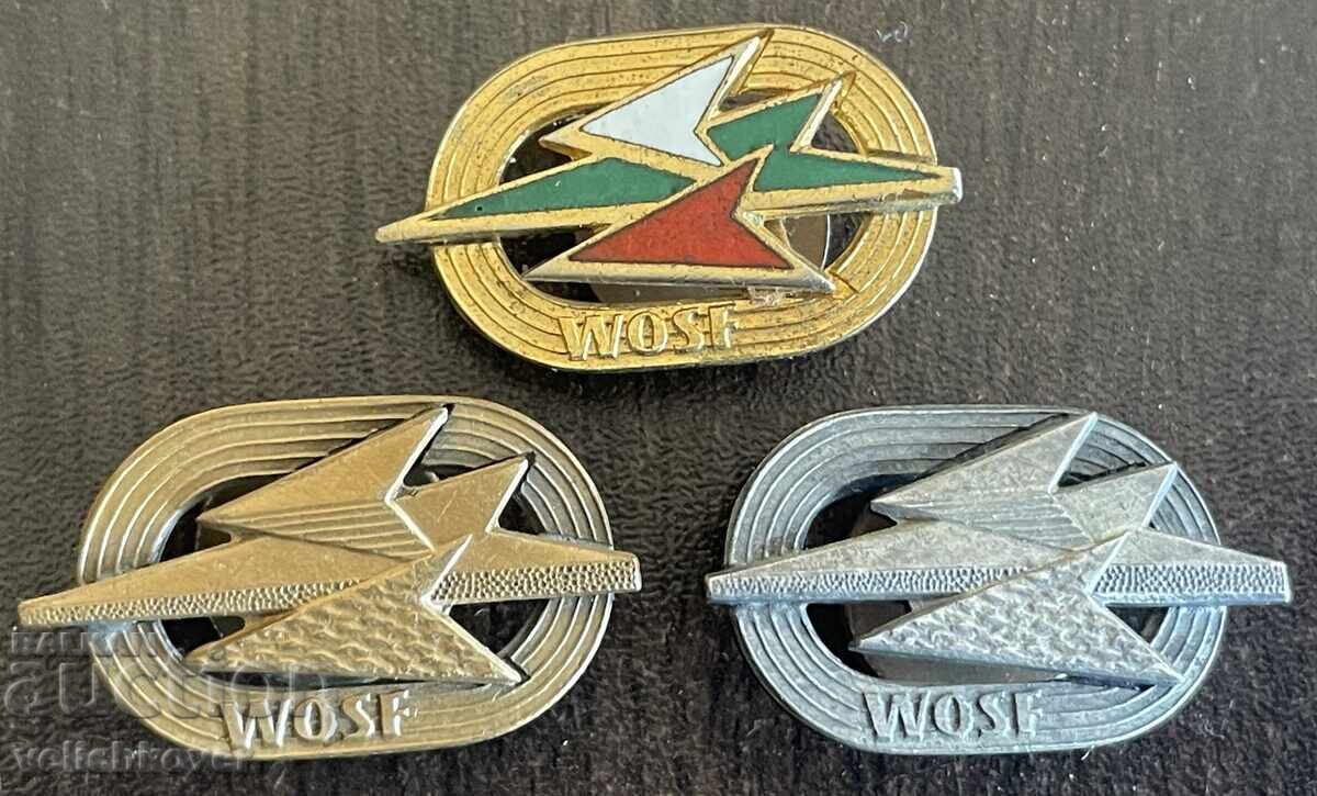 43053 Polonia 3 insigne pentru pregătire fizică militară