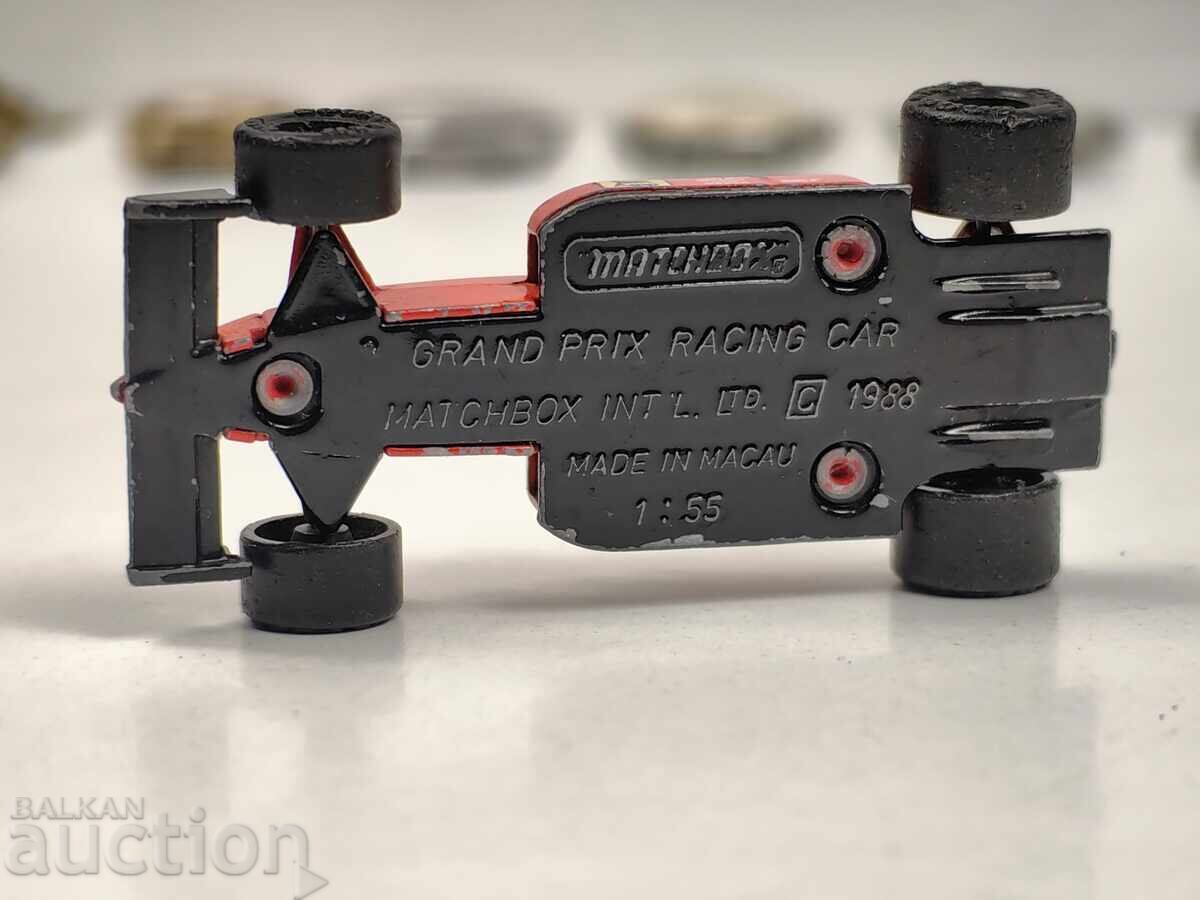 1988 MAȘINUȚĂ METALICĂ MATCHBOX LESNEY MAȘINĂ DE CURSE GRAND PRIX - 7