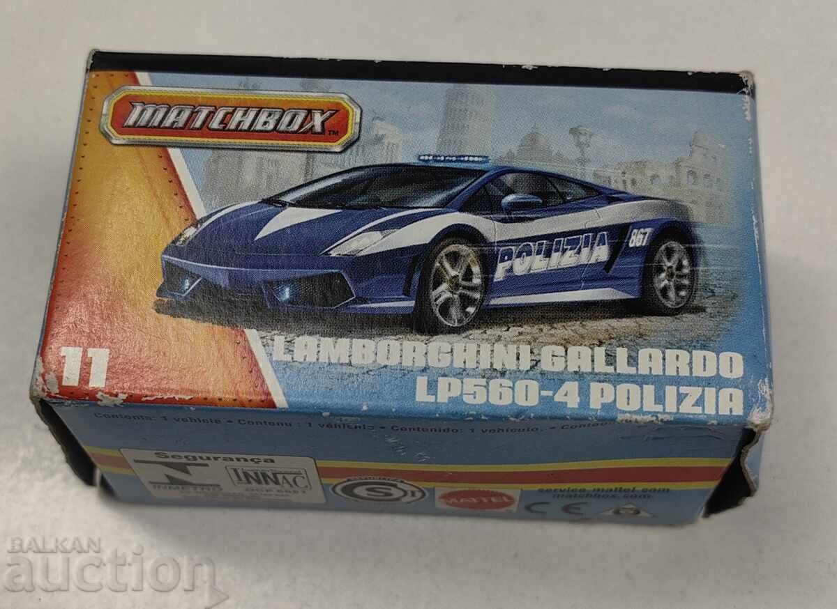 CĂRUCIOR METALIC MATCHBOX MB867 LAMBORGHINI - 7