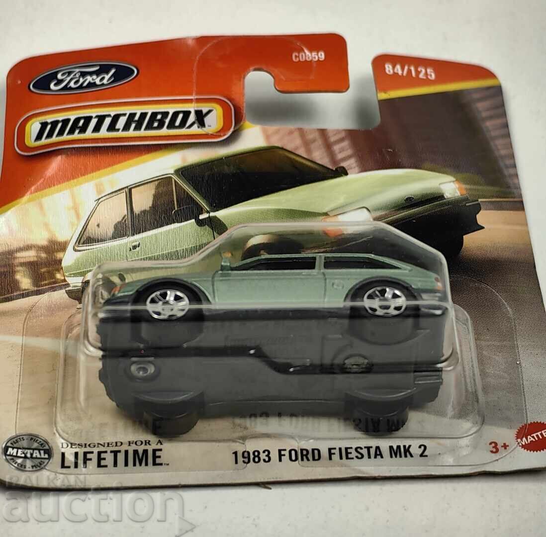 CĂRUCIOR METALIC MATCHBOX CO859 FORD FIESTA MK2 CĂRUCIOR METALIC MATCHBOX CO859 FORD FIESTA MK2