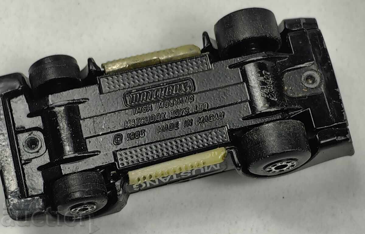 1983 MAȘINUȚĂ VECHE DE METAL MATCHBOX IMSA MUSTANG - 6