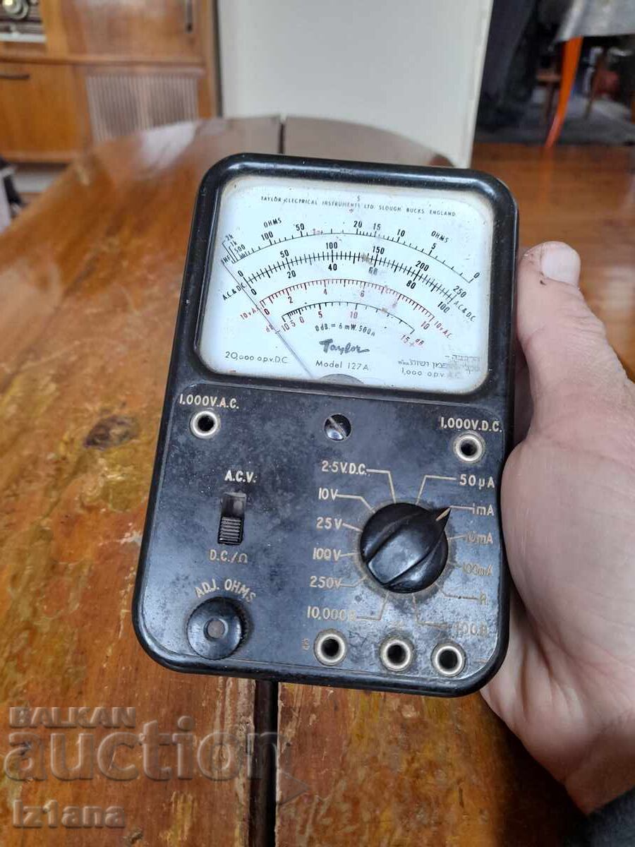 Multimetru Star Taylor 127A cu preț € 32.00 | 62.59 BGN Multimetru Star Taylor 127A cu preț € 32.00 | 62.59 BGN