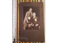 фото Цветков Панагюрище, снимка върху картон, 1928 г.