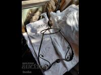 Suport de bronz pentru abajur de la lampă veche