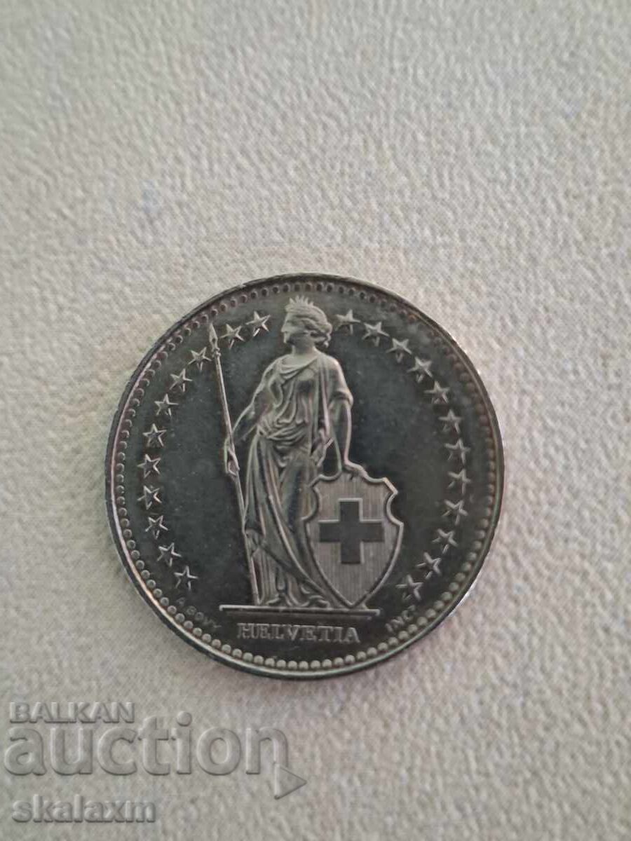 1 franc elvețian 1989 cu preț € 0.01 | 0.02 BGN 1 franc elvețian 1989 cu preț € 0.01 | 0.02 BGN