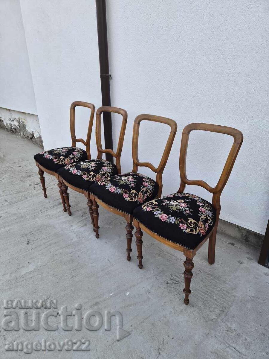 Frumoasă gamă de scaune vintage!!! - 6 Frumoasă gamă de scaune vintage!!! - 6