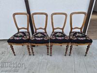 Beautiful vintage chairs array!!!