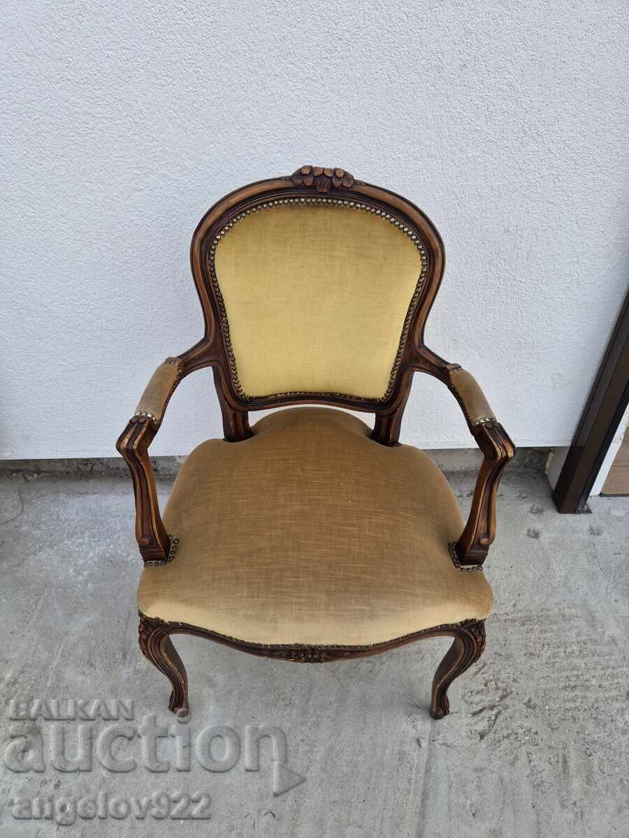 Όμορφη vintage ξύλινη καρέκλα μασίφ!!! - 6 Όμορφη vintage ξύλινη καρέκλα μασίφ!!! - 6