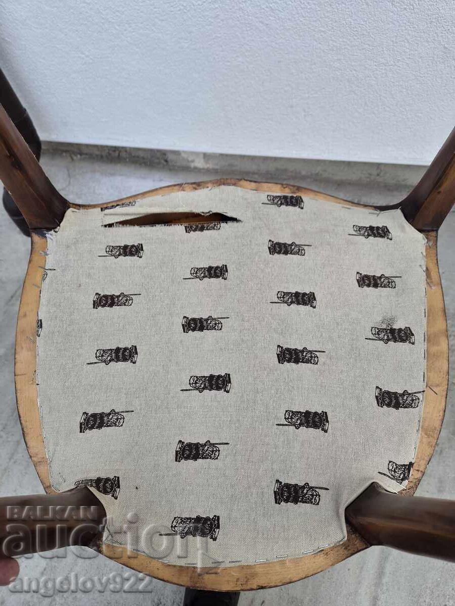 Όμορφη vintage ξύλινη καρέκλα μασίφ!!! - 7 Όμορφη vintage ξύλινη καρέκλα μασίφ!!! - 7