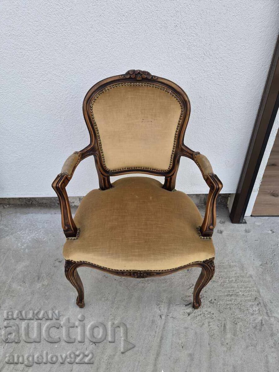 Όμορφη vintage ξύλινη καρέκλα μασίφ!!! - 6 Όμορφη vintage ξύλινη καρέκλα μασίφ!!! - 6