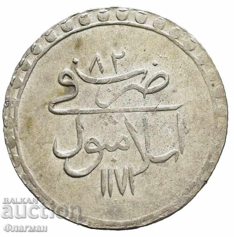 Turcia 1 Kuruș 1171/82 Anul Hegire Mustafa al III-lea