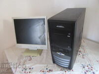 COMPUTER AND COLOR MONITOR