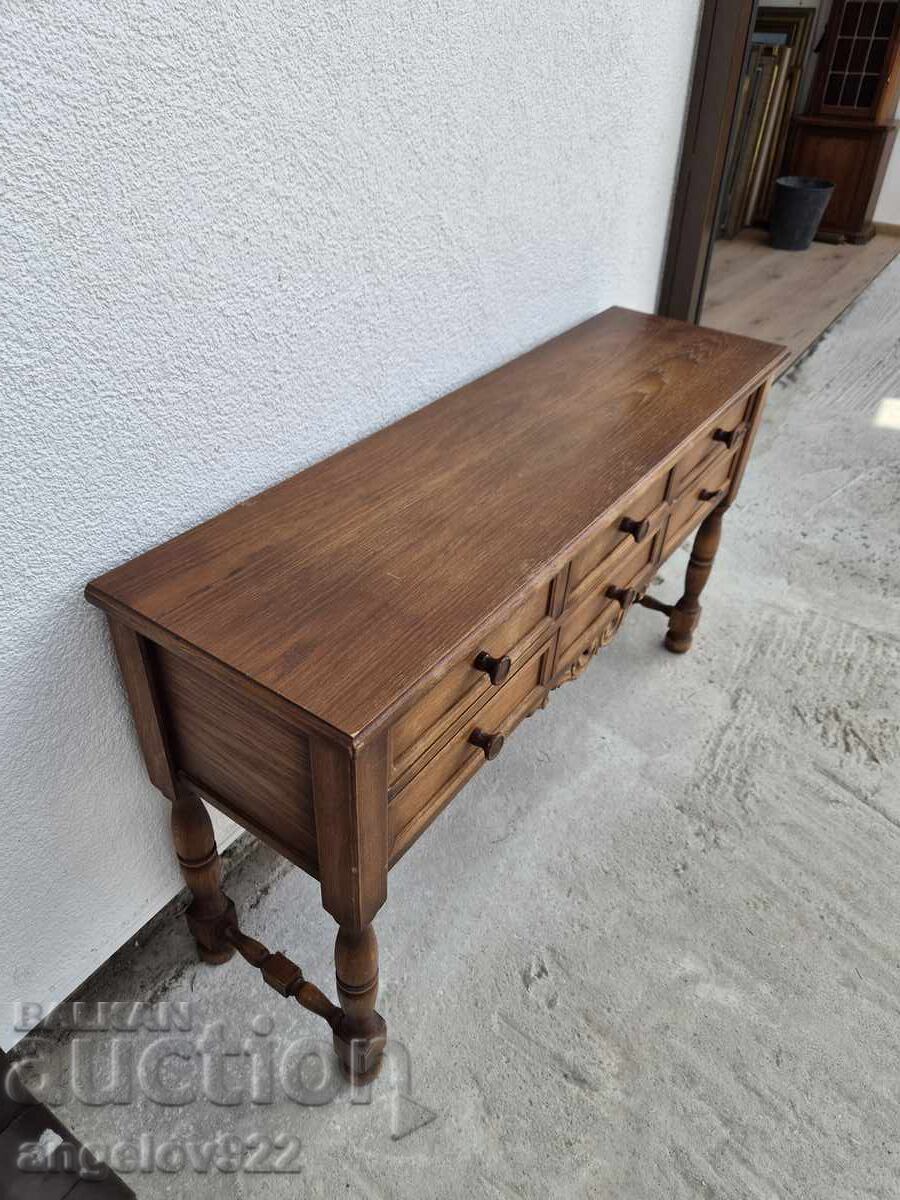 Красив винтидж дървен скрин масив!!! - 5