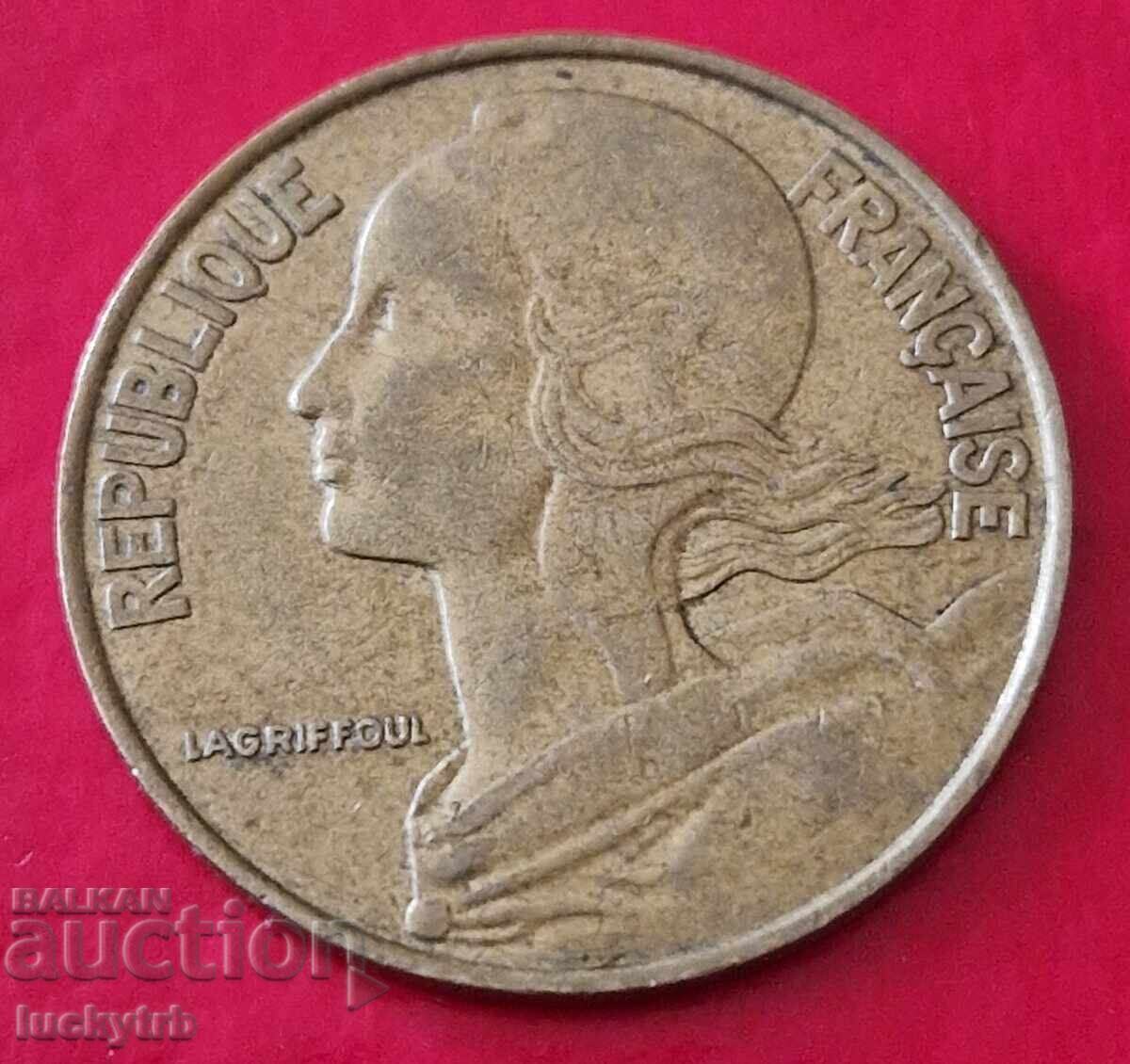 20 сантима 1987 - Франция с цена € 0.50 | 0.98 лв.