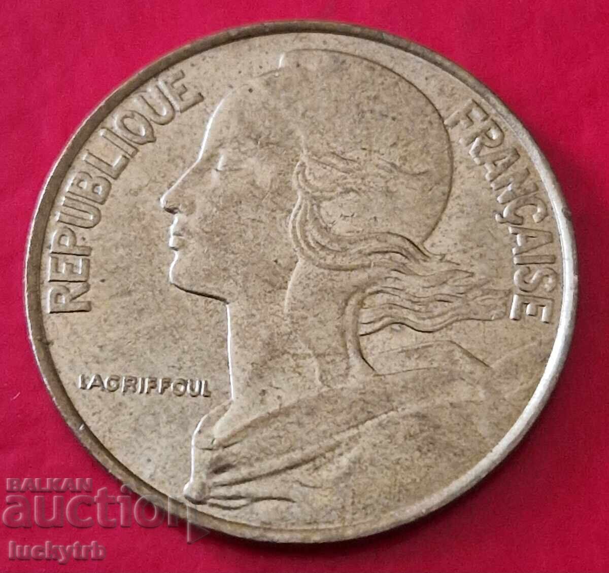 20 bani 1996 - Franța cu preț € 0.50 | 0.98 BGN