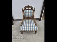 Scaun vintage din lemn masiv, frumos!!!