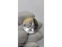 Monedă jubiliară 1 leu 1982 - Campionatul Mondial de Fotbal Spania