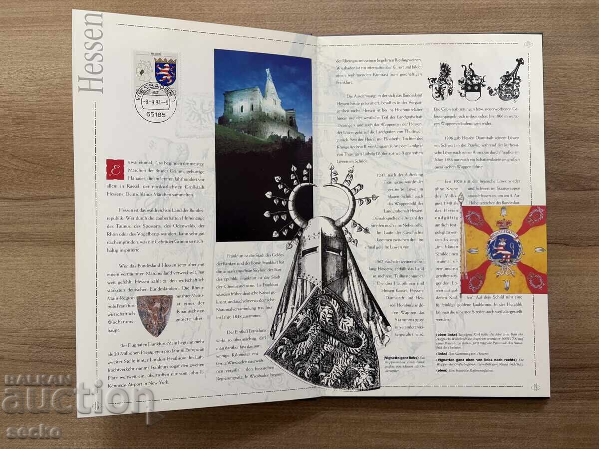 Germania - State constitutive germane (1992-94) - carte - 7