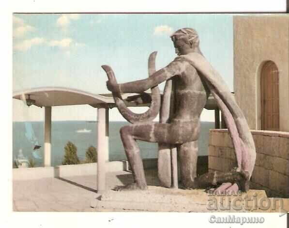 Cartolină Bulgaria Varna Nisipurile de Aur Vedere 77* Cartolină Bulgaria Varna Nisipurile de Aur Vedere 77*