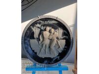 Basorelief grecesc „Hector și Andromaca”. Dimensiune 20 cm