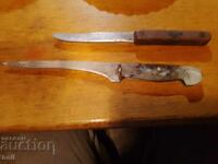 Lot cuțite lucrate manual