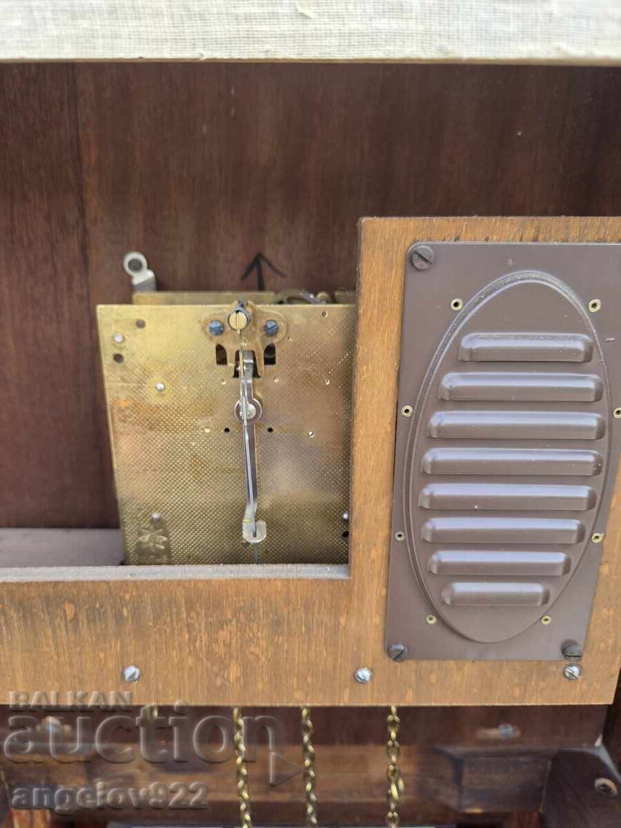 Vintage German salon clock JUNGHANS WORKING - 6 Vintage German salon clock JUNGHANS WORKING - 6