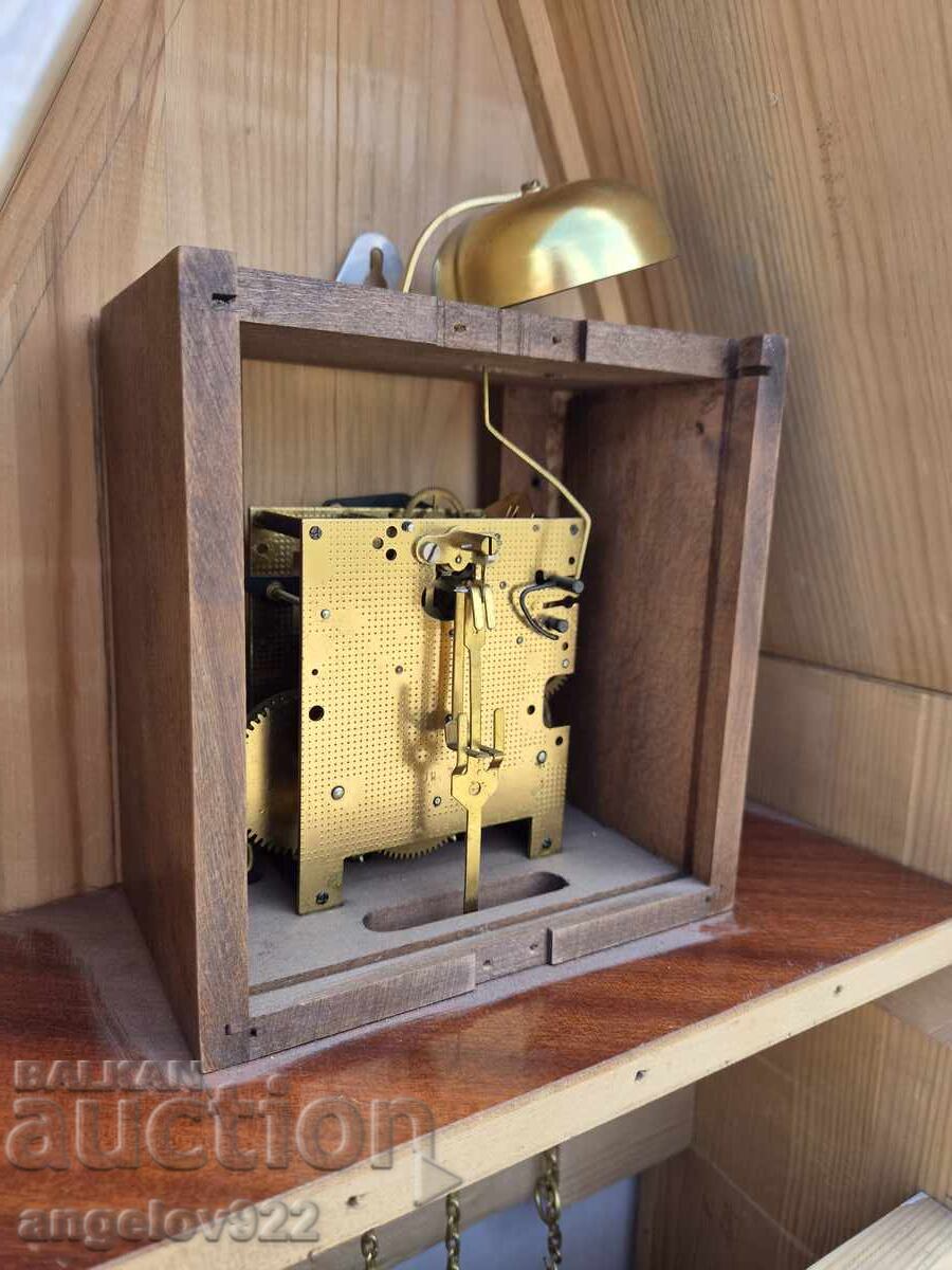 Vintage German salon clock WORKING - 7