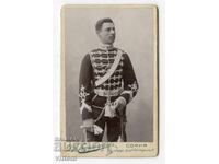 Γενικός Κωνσταντίνος Σολάροφ φωτογραφία με αφιέρωση 1901 στολή