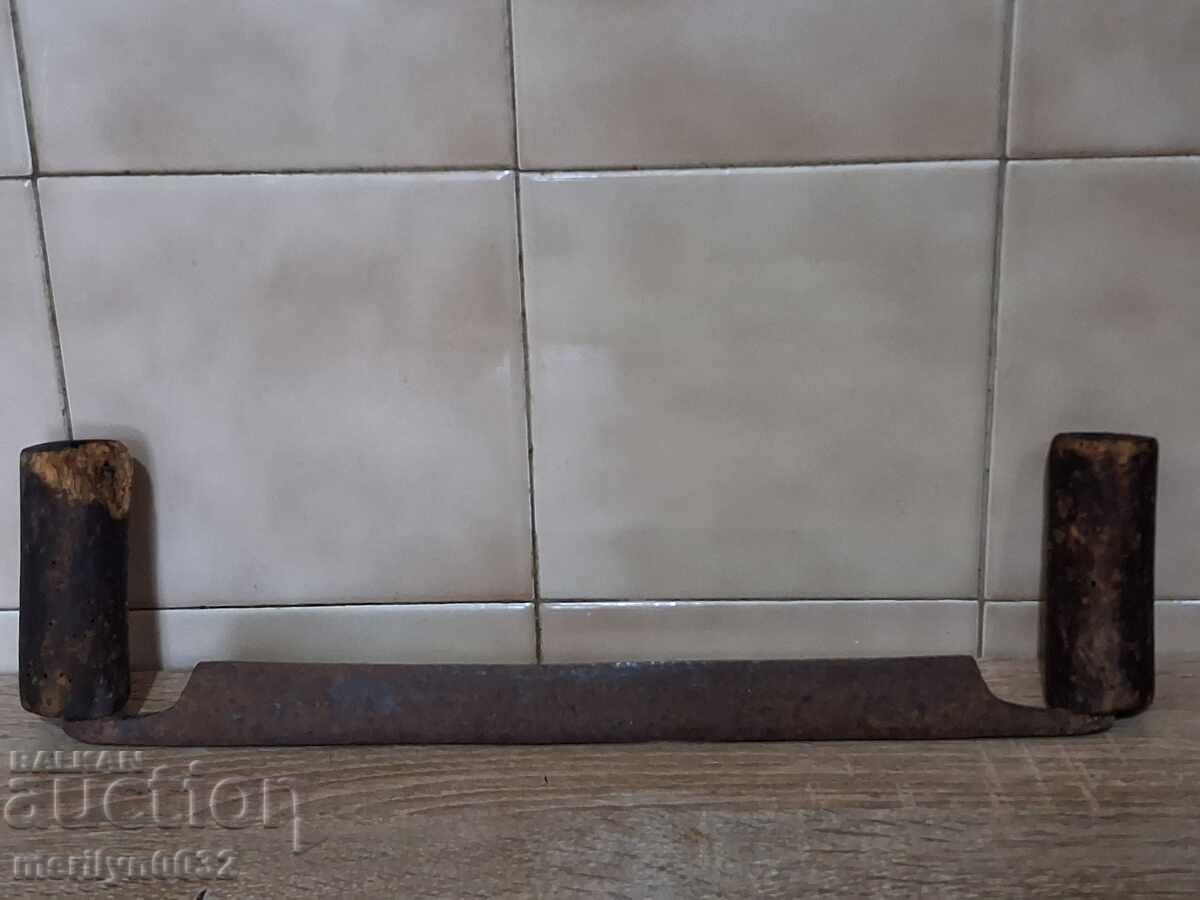 Аукцион Стар кован рукан инструмент ковано желязо ренде дървения