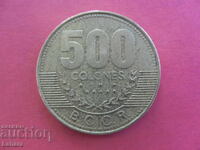 500 colones 2005 Costa Rica
