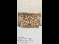 Old large photo of girls' high school graduation 1939