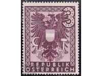 Austria-1945-Regulată-Stema-de-Stat-format mare-4/3 cm.,MNH